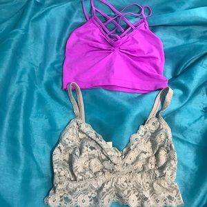 2 bralettes